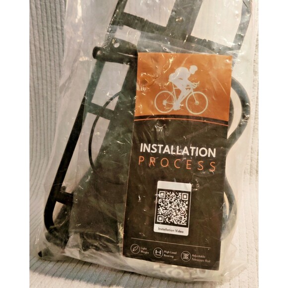 110Lb Capacity  Adjustable Bike Cargo Rack, Cycling Equipment, WEST BIKING - Picture 12 of 16